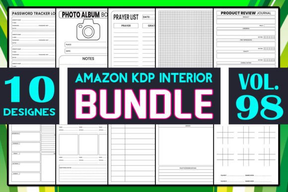 Download Low Content KDP Interior Bundle - Low content Collection
