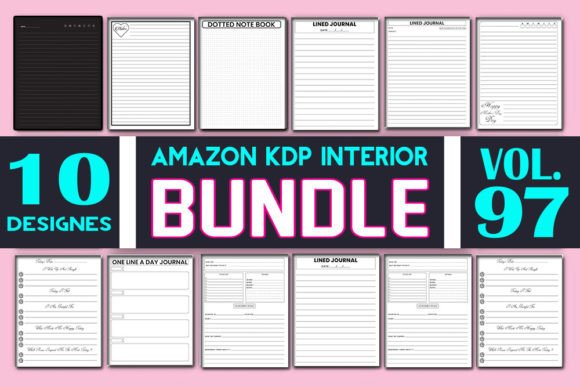 Download Low Content KDP Interior Bundle - Low content Collection